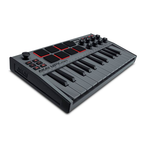 【送料込】【限定モデル】AKAI Professional MPK mini Special Edition Grey 25鍵 USB MIDIキーボード コントローラ…