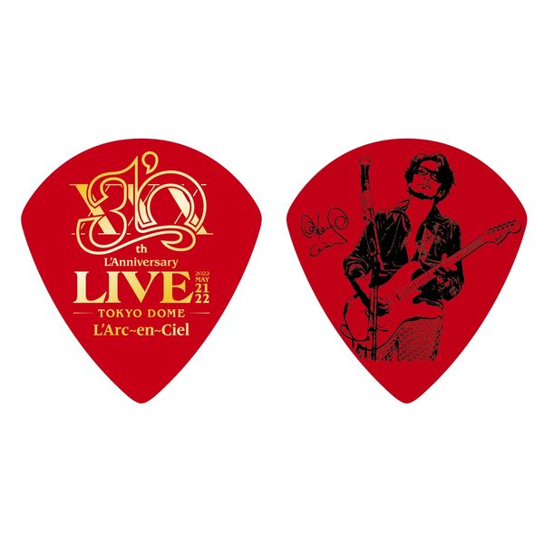 【メール便・送料無料・代引不可】【10枚セット】Ken 30th L’Anniversary LIVE Pick L’Arc～en～Ciel Ken ピック ラルクアンシエル ラニバ 30thラニバ ラニバーサリー