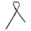 【送料込】RightOn! STRAPS CLASSIC Black ウクレレ/マンドリン用ストラップ