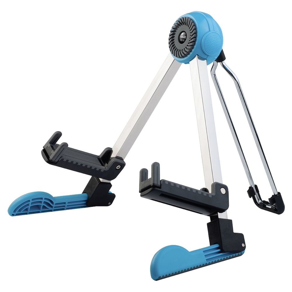 【送料込】Guitto GGS-03 BLU エレキ アコギ ベース 各種ギター用 コンパクト 折り畳み ギタースタンド
