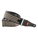 【ポイント5倍】【送料込】RightOn! STRAPS CHECKER II Unique ギター、ベース用ストラップ
