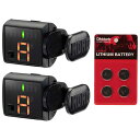 【メール便・送料無料・代引不可】【2個セット】【ダダリオ ボタン電池4個付】KORG コルグ GripTune クリップチューナー【smtb-TK】