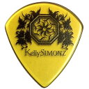 【メール便 送料無料 代引不可】【10枚セット】Kelly SIMONZ（ケリーサイモン） オリジナルピック KSJZ1-100 ウルテム JAZZ III XL 1.0mm Kelly SIMONZ’s BLIND FAITH ロゴ