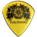 【メール便 送料無料 代引不可】【50枚セット】Kelly SIMONZ（ケリーサイモン） オリジナルピック KSJZ1-100 ウルテム JAZZ III XL 1.0mm Kelly SIMONZ’s BLIND FAITH ロゴ