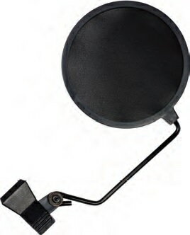 【お取り寄せ】※メーカー品切れの場合、お時間をいただく場合もございます。お急ぎの方はお手数ですが、ご注文の前にメールで在庫の確認のお問い合わせを下さい。KC POB シリーズは、ボーカルのポップノイズ消去の他、マイクとの適切な距離を保つ効果もあるポップガードです。アームの角度やメッシュ部分の向きは簡単に調節が可能。取り付け部分はクリップタイプなので、様々なタイプのマイクスタンドに取り付けができます。■重量:約100g■直径:約15cm