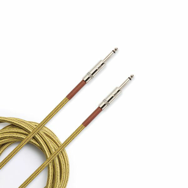 【送料込】D’Addario ダダリオ PW-BG-10TW 3.0m S/S Custom Series Braided Instrument Cables ギター ケーブル