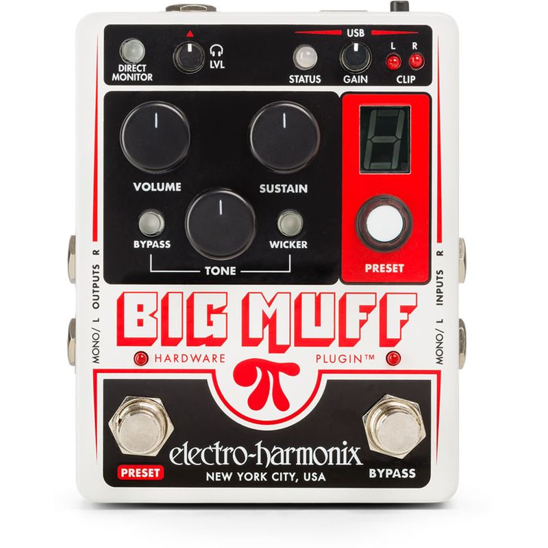 yz ELECTRO HARMONIX Big Muff Pi Hardware Plugin / DAW vOC