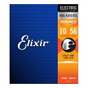 【メール便 送料無料 代引不可】【2セット】Elixir エリクサー 12057 10-56 NANOWEB Light 7弦ギター弦