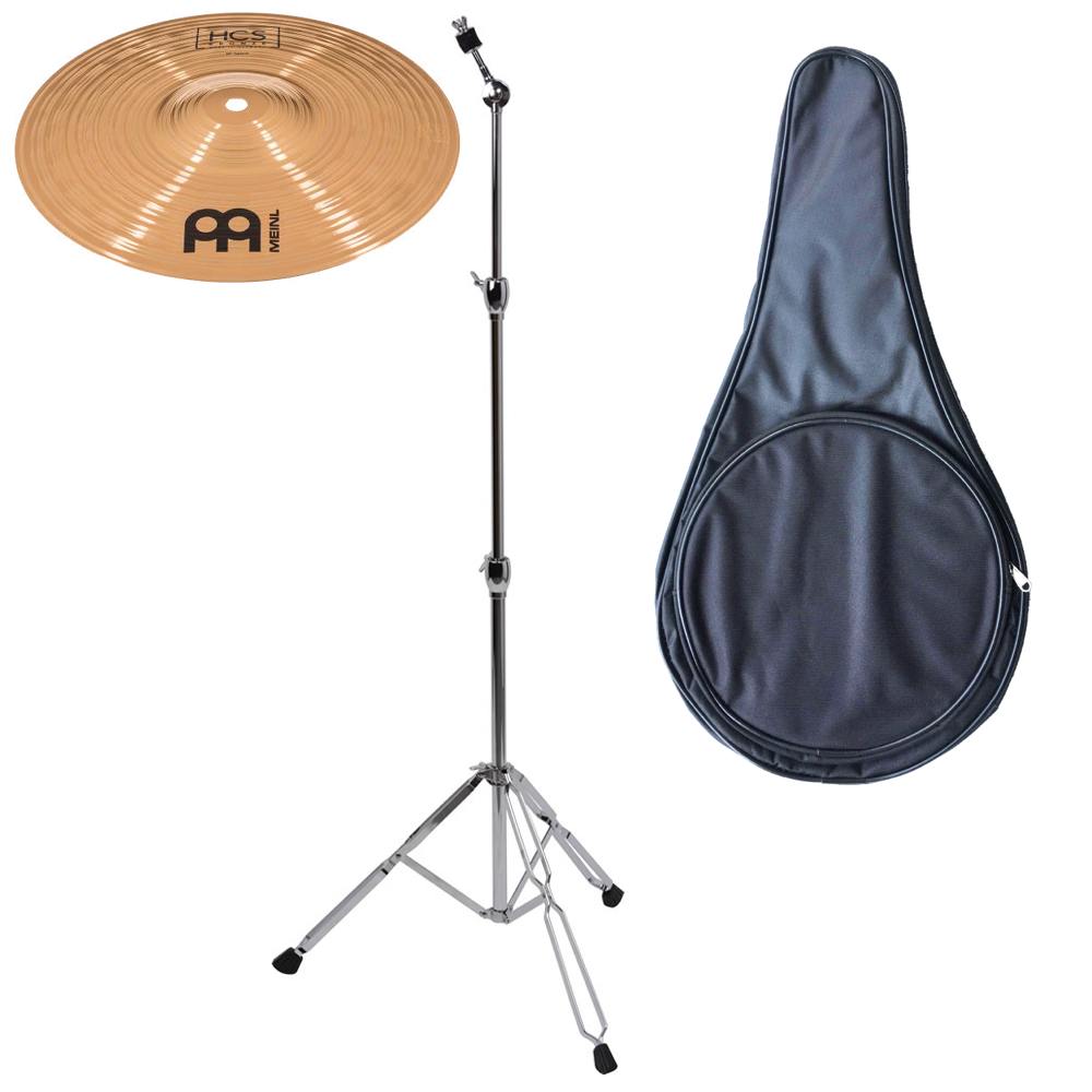 【送料込】【カホン用】MEINL HCSB10S + CS-01 + TD-2BAG スプラッシュ + スタンド + キャリングバッグ セット