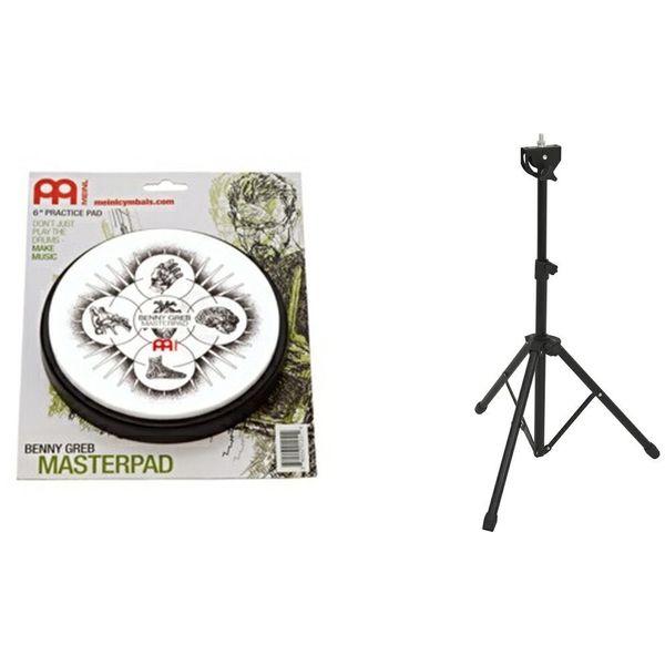 【送料込】【スタンド/TPST-1付】MEINL MPP-6-BG Benny Greb トレーニングパッド