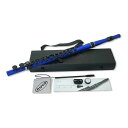 【送料込】NUVO ヌーボ N235SFBB STUDENT FLUTE 2.0 ブルー/ブラック C足部管標準装備 プラスチック製 フルート C調