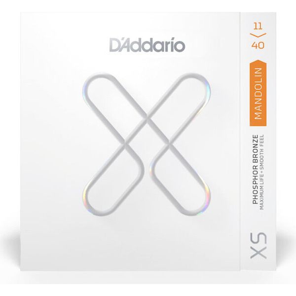 【メール便・送料無料・代引不可】【2セット】D’Addario ダダリオ XSM1140 Phosphor Bronze マンドリン弦 Medium コ…