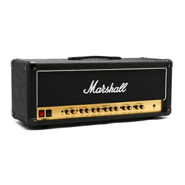 【お取り寄せ】※メーカー品切れの場合、お時間をいただく場合もございます。お急ぎの方はお手数ですが、ご注文の前にメールで在庫の確認のお問い合わせを下さい。【※重要※配送/決済についてのご注意】・本品は大型商品のため、お届け日及び時間指定配達に対応しておりません。システムの都合上、ご注文時に日時指定が可能な状態になっている場合がございますが、実際はお届け日及び時間指定をお受けできませんので、予めご了承ください。※弊社より商品を発送後、配送業者から受取人様へお届け日時の打合せのお電話をさせていただく場合がございます。・本品は代金引換によるお支払いをお受けできません。・本品は宅配便による玄関先までの配送のみとなりますので、開梱、組立て、設置等はお客様にて行なっていただく必要がございます。また、ピアノ、スピーカー等の組立ては必ず大人2人以上で行なってください。・ドライバー一人での配送となりますので、お届けの際にエレベーターの無いマンション等の2階以上や一軒家の場合でも玄関前まで持ち運びのお手伝いをしていただく場合がございます。・北海道・沖縄県・離島および一部地域への配送には追加料金が必要です。詳しくはお問い合わせください。上記内容をご理解いただきました上でのご注文をお願い申し上げます。DSL100Hは伝統的なマーシャルサウンドを繰り出す2つのチャンネル仕様の多彩な機能を備えたアンプヘッドです。各チャンネルには2つのモードを備え、あなたの演奏スタイルにあったサウンドに簡単にセットアップできます。STAND OUT ON STAGE2つのマスターボリュームを切り替えることで演奏中に音量を変え、ギターソロの時に音を目立たせることなどが可能。VARY THE OUTPUT5つのスピーカー出力を搭載し、最大2台までのスピーカーキャビネットを接続可能。フロントパネルのアウトプットスイッチをStandbyの状態にすればサイレントレコーディングも可能で、宅録からステージパフォーマンスまで幅広い用途に対応。CHOOSE YOUR TONEフットスイッチでの切替も可能な2チャンネル(クラシックゲイン/ウルトラゲイン)仕様に加え、リバーブやエフェクトループ、トーンシフト機能も搭載。ウルトラクリーンからへヴィーディストーションまで幅広いサウンドメイクが可能。PICK YOUR ENVIRONMENTサウンドへの影響を最小限に出力を100Wから50Wへ下げられ、環境に応じた最適な音量での演奏が可能。MIDI COMPATIBILITY外部MIDI機器で一部機能の操作や設定も可能。SPECGENERALChannels:Classic Gainチャンネル:Clean/CrunchUltra Gainチャンネル :OD1/OD2ELECTRONICSOutput wattage:100W/50WInputs:1/4”楽器入力、3.5mm外部入力、1/4”FXリターン、MIDI INOutput:1/4”エミュレーテッド出力、1/4”FXセンド1/4”スピーカー出力 ×5(16Ω×1、8Ω×2、4Ω×2)Controls:クラシック・ゲイン・チャンネル(ゲイン、ボリューム、クリーン/クランチスイッチ、ウルトラ・ゲイン・チャンネル(ゲイン、ボリューム、OD1/OD2スイッチ)、3バンドEQ(トレブル、ミドル、ベース)、トーン・シフト、プレゼンス、レゾナンス、リバーブ(クラシック・ゲイン・チャンネル)、リバーブ(ウルトラ・ゲイン・チャンネル)、マスターセレクトスイッチ、マスターボリュームI、マスターボリュームII,loop on/offスイッチReverb:○(デジタル)Effects loop:○(センド/リターン)SPEAKERSSpeaker:-ACCESSORIESFootswitch:PEDL-90012(2Way)付属DIMENSIONSWEIGHT(KG):24.2DIMENSIONS in mm(W x H x D):740x274x274　