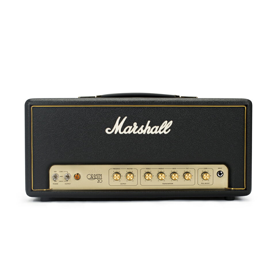 【限定Marshallピック2枚付】【送料込】Marshall マーシャル Origin20H アンプヘッド 正規輸入品 国内正規品【ポイント7倍】