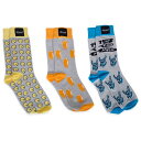 【メール便・送料無料・代引不可】Marshall マーシャル POP ART S 22.5-25.0cm 靴下 ソックス 3足セット(4)
