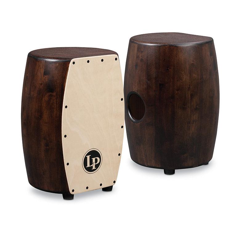 【ポイント5倍】【送料込】LP M1405MN カホン Matador Stave Quinto Cajon Mahogany Stain with Natural Front