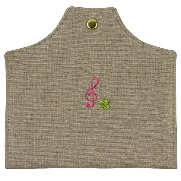 【メール便・送料無料・代引不可】NAKANO ナカノ MSKH160GCPK ト音記号/ピンク マスクホルダー 日本製