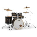【送料込】Pearl パール DMP825S/CN No.262/サテン・ブラック・バースト Decade Mapleシリーズ ドラムセット