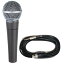 SHURE SM58LCE/ޥ֥5M[XLR-ե]7å