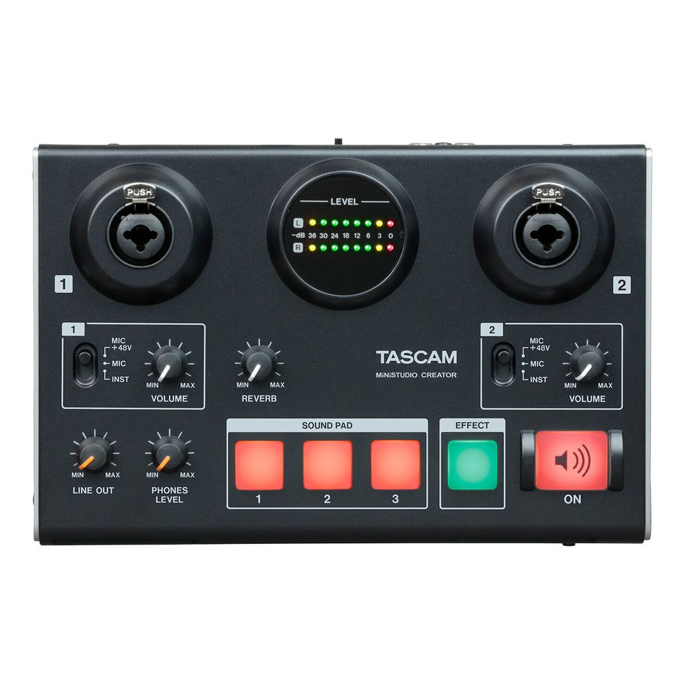 【送料込】TASCAM タスカム US-42B MiNiSTUDIO CREATOR USBオーディ ...