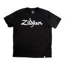 【メール便・送料無料・代引不可】Zildjian ジルジャン T3011 クラシック ロゴ Tシャツ ブラック Mサイズ(4)