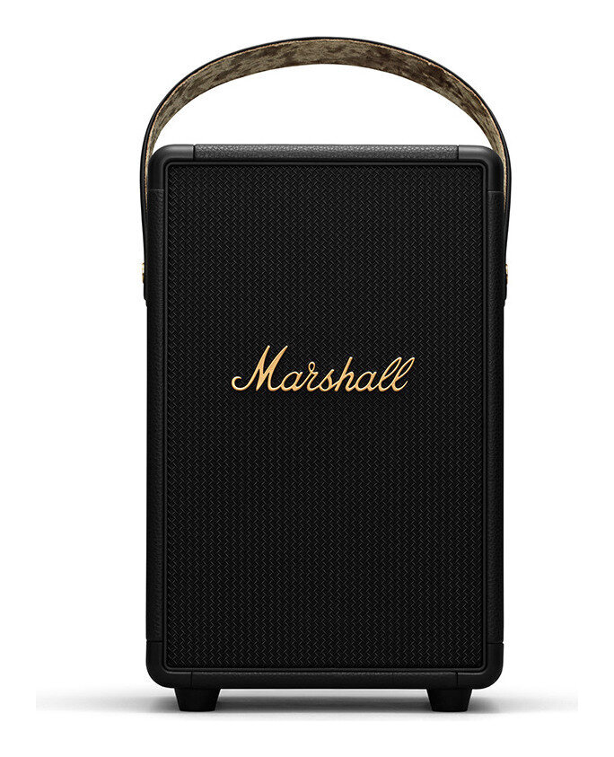 【送料込】Marshall TUFTON Black and Brass ポータブル ステレオ ラウドスピーカー ブラック&ブラス/国内正規品【ポイント10倍】