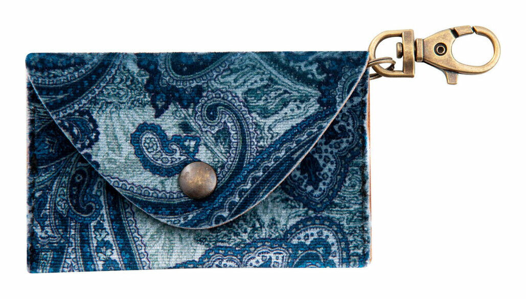 【メール便・送料無料・代引不可】RightOn! STRAPS BIG PICK POUCH PAISLEY Blue【ポイント5倍】