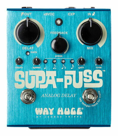 【送料込】WAY HUGE WHE707 / Supa-Puss Analog Delay ディレイ