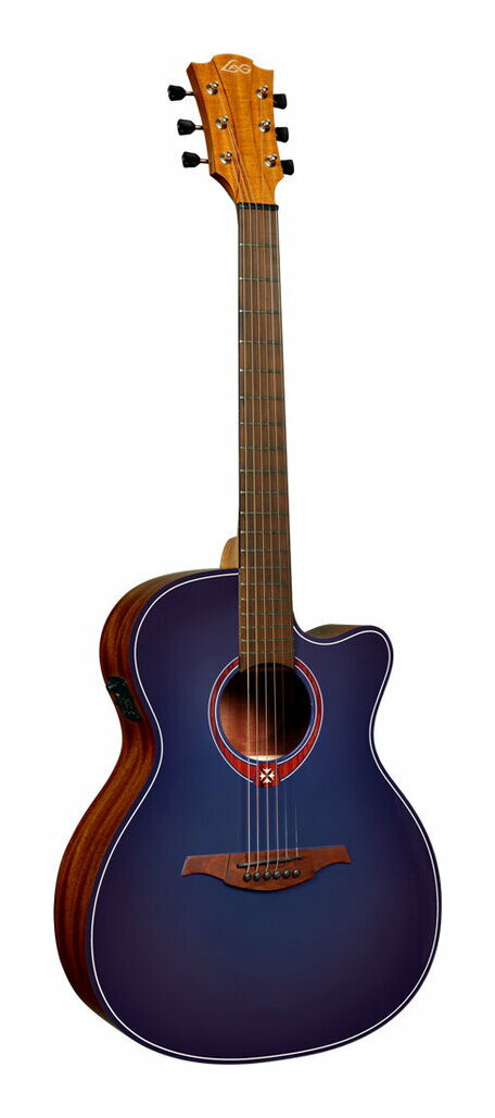 【送料込】LAG Guitars T-BLUE-ACE エングルマン・スプルース単板トップ エレアコ/限定モデル【ポイント5倍】