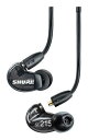 【キャンペーン特価】【送料込】SHURE SE215DYBK+UNI-A / AONIC 215 有線タイプ 高遮音性イヤホン/トランスルーセントブラック イヤフォン マイク・リモコン付