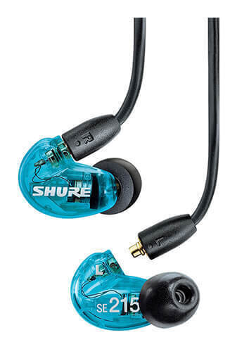 SHURE イヤホン 【送料込】SHURE SE215SPE-A 高遮音性 イヤホン/ブルー イヤフォン SE215 Special Edition【ポイント3倍】
