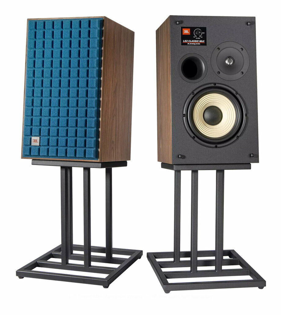【送料込】JBL L82 Classic MK2 BLUE + JS-80 ブルー(ペア) ブックシェルフ スピーカー/専用スタンド/JS-80付【代金引換不可】
