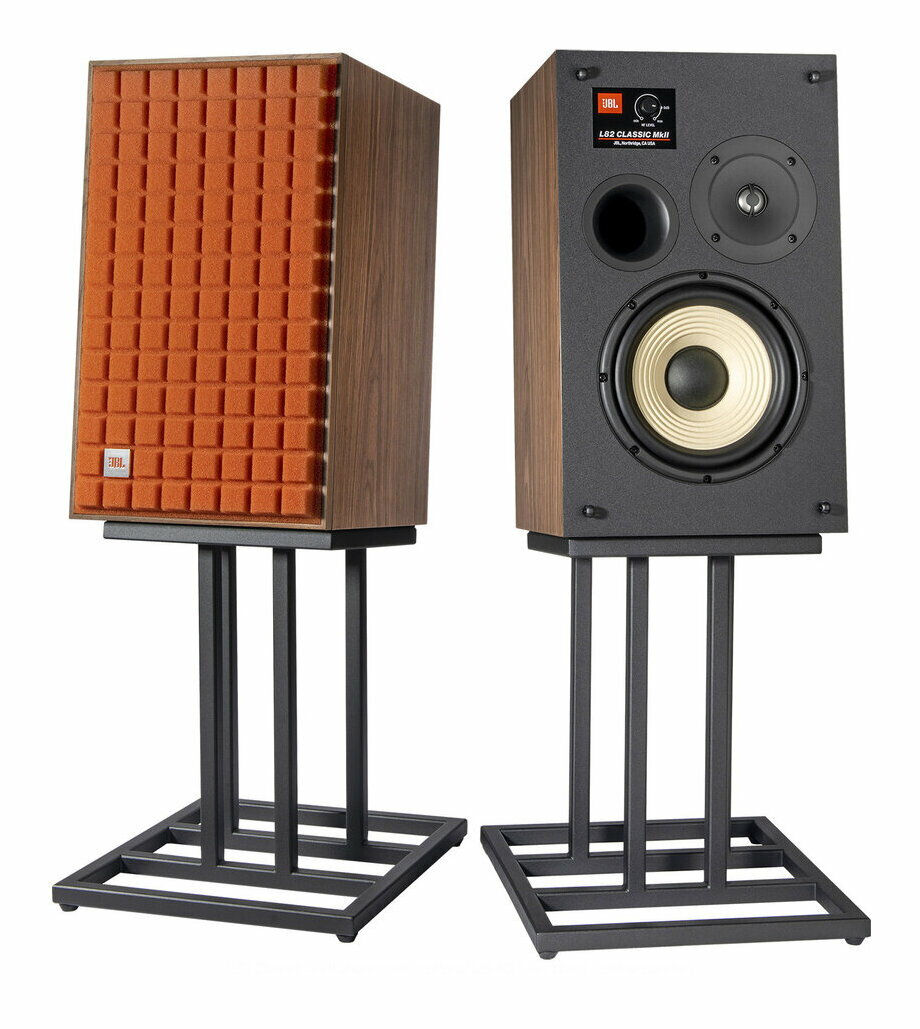 【送料込】JBL L82 Classic MK2 ORANGE + JS-80 オレンジ(ペア) ブックシェルフ スピーカー/専用スタンド/JS-80付【代金引換不可】