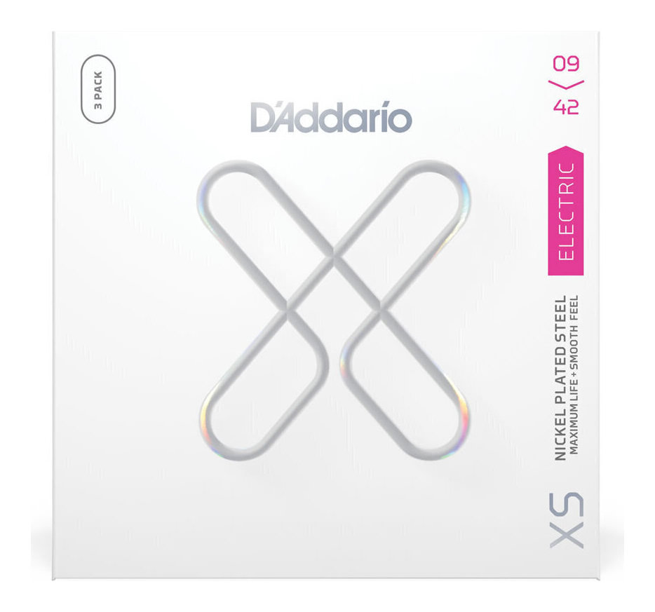 樂天商城 - 【メール便・送料無料・代引不可】D’Addario XSE0942-3P ×1 エレキギター弦 3セットパック XS Nickel Round Wound Super Light .009-.042