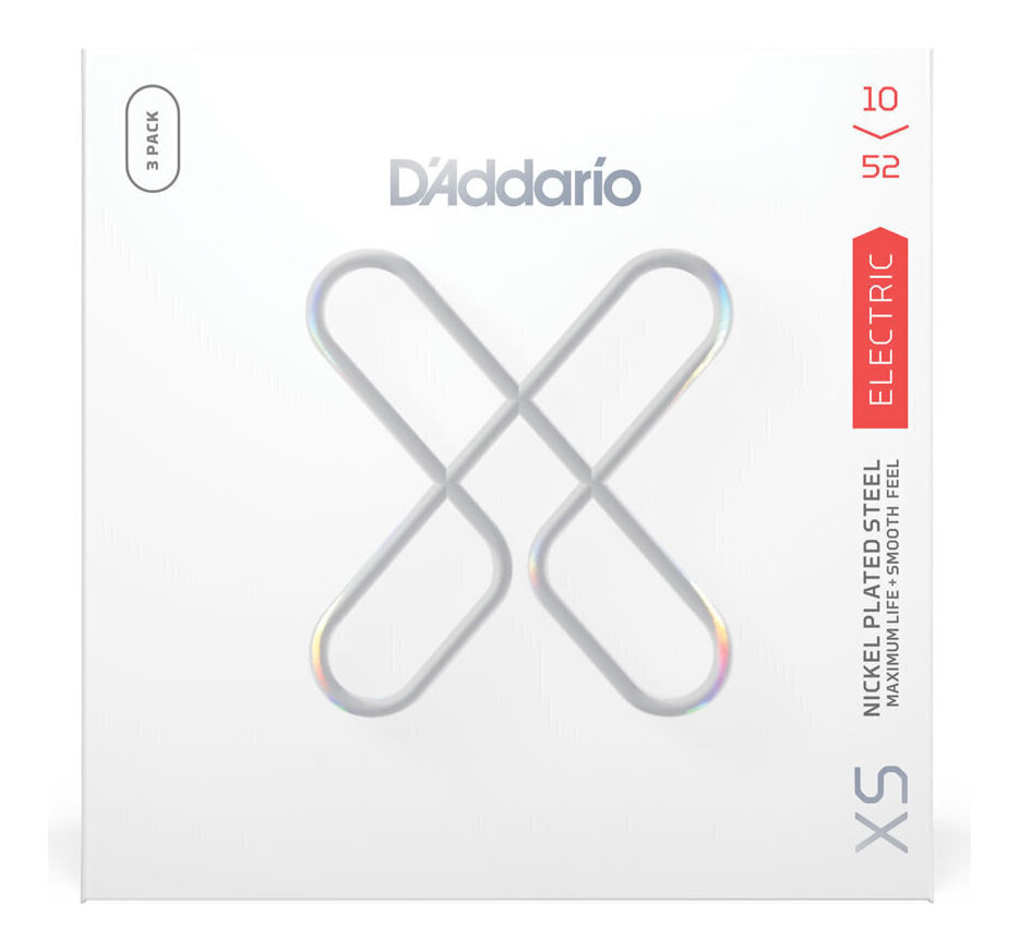 【メール便・送料無料・代引不可】D’Addario XSE1052-3P ×1 アコギ弦 3セットパック XS Phosphor Bronze Light Top Heavy Bottom .010-.052