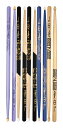 【送料込】Zildjian 400周年記念 ドラム スティック 5A モデル 4種各1ペアセット Z5A ACP-400 + Z5A ND-400 + Z5A ACBU-400 + Z5A-400