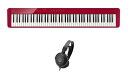 【送料込】CASIO PX-S1100RD(audio-technicaヘッドホン付) レッド スリムボディ デジタルピアノ【代金引換不可】【ポイント9倍】