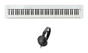 【送料込】CASIO PX-S1100WE(audio-technicaヘッドホン付) ホワイト スリムボディ デジタルピアノ【代金引換不可】【ポイント9倍】
