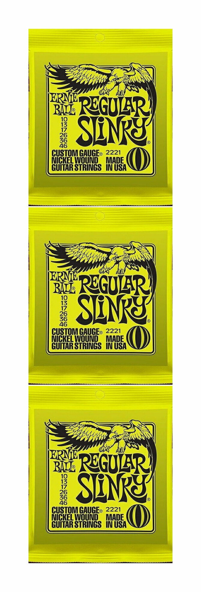 ERNIE BALL アーニーボール 2221 REGULAR SLINKY エレキギター弦