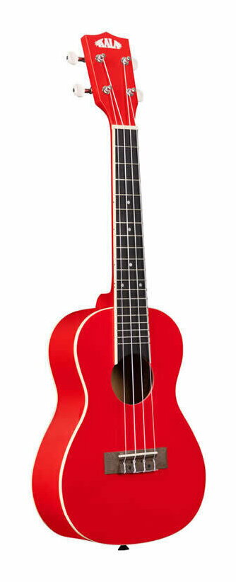 【送料込】KALA KA-CANDY-CAR_W/BAG Candy Apple Red ハイグロスカラー コンサートウクレレ/ギグバッグ付【ポイント5倍】