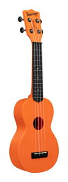 【送料込】KALA KA-WMS-OR-S Sunset Orange プラスティック製 ソプラノ ウクレレ WATERMAN シリーズ/トートバッグ付