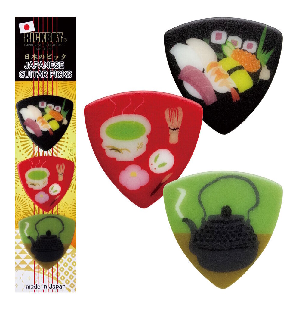 【メール便・送料無料・代引不可】PICKBOY ピックボーイ PB100/OM 日本のギター ピック/おもてなし お土産にも最適