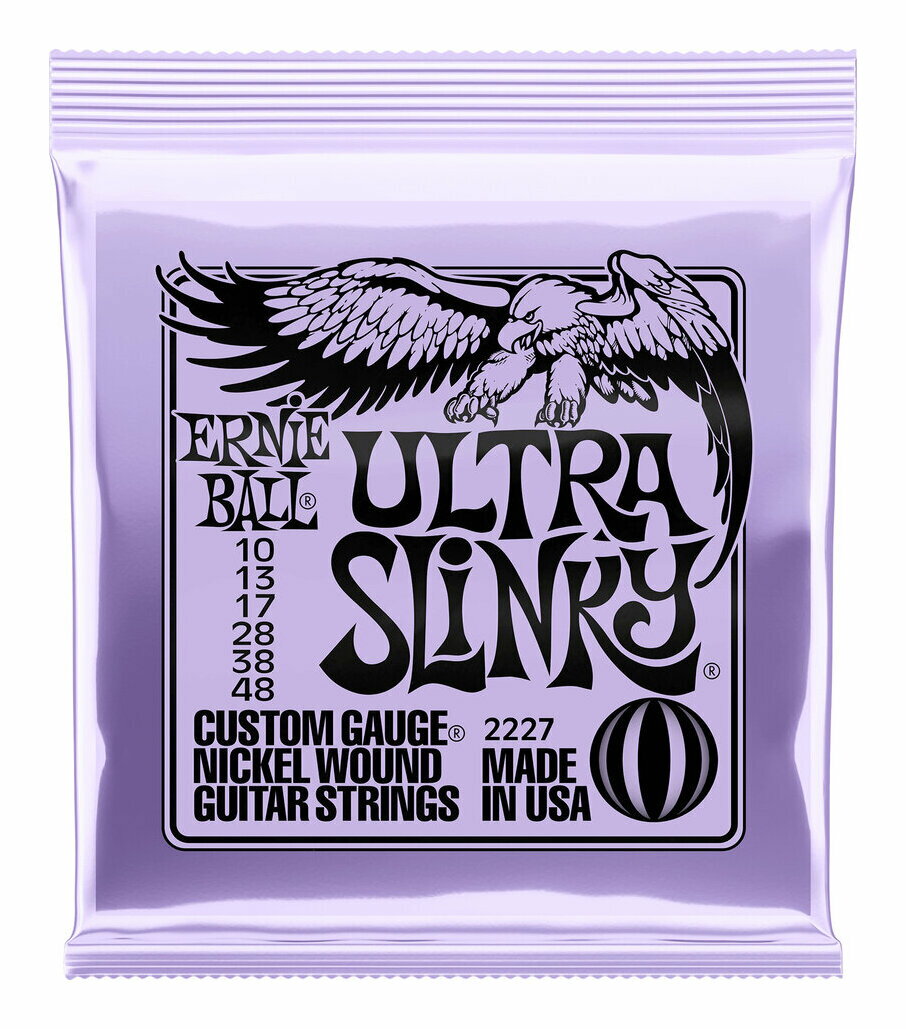 【メール便・送料無料・代引不可】ERNIE BALL 2227 [10-48] ULTRA SLINKY エレキギター弦