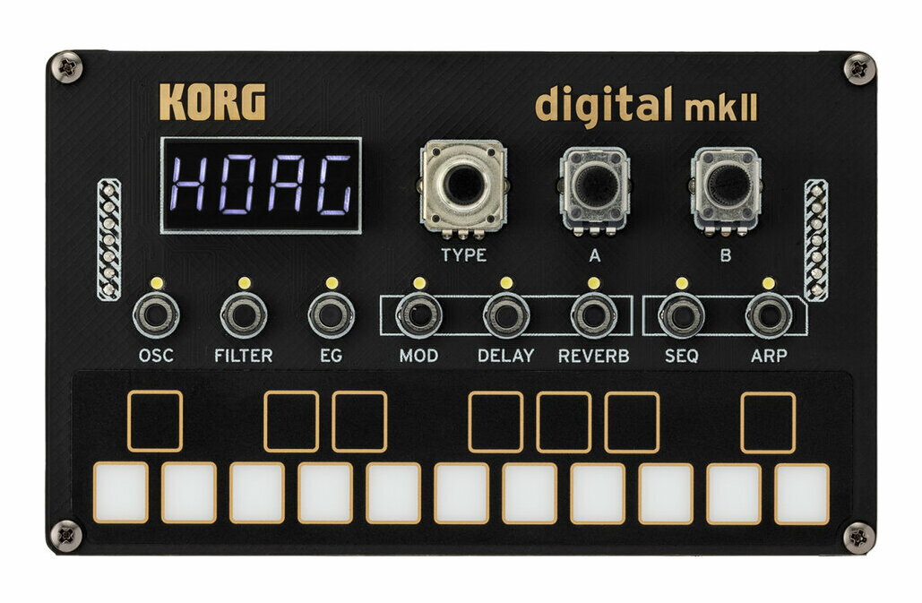 【送料込】KORG NTS-1 digital kit mkII 手のひらサイズ シンセサイザーのサムネイル