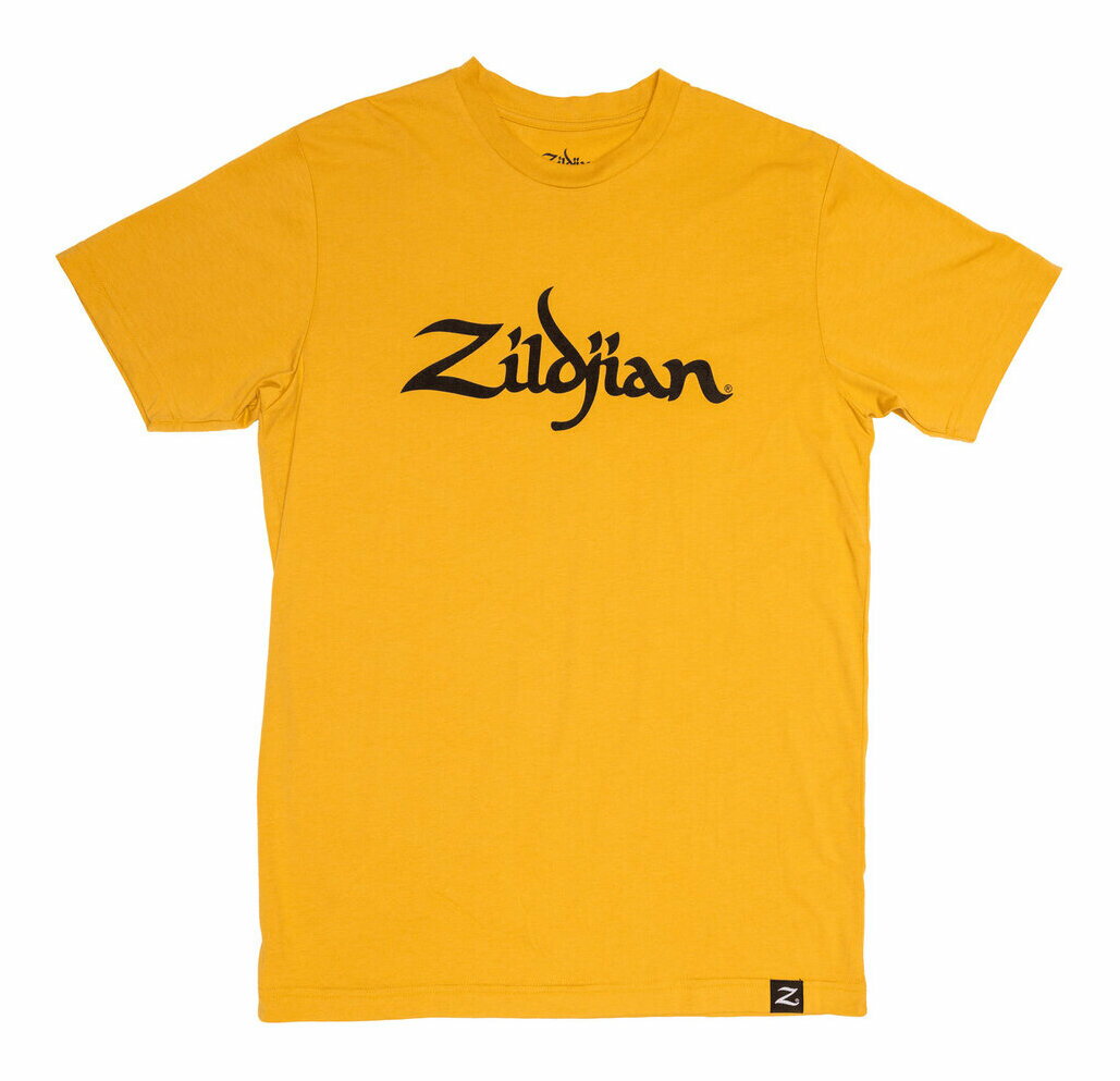 【メール便・送料無料・代引不可】Zildjian ZATS0052 ゴールド(オレンジ) [Mサイズ] ジルジャン クラシックロゴ Tシ…