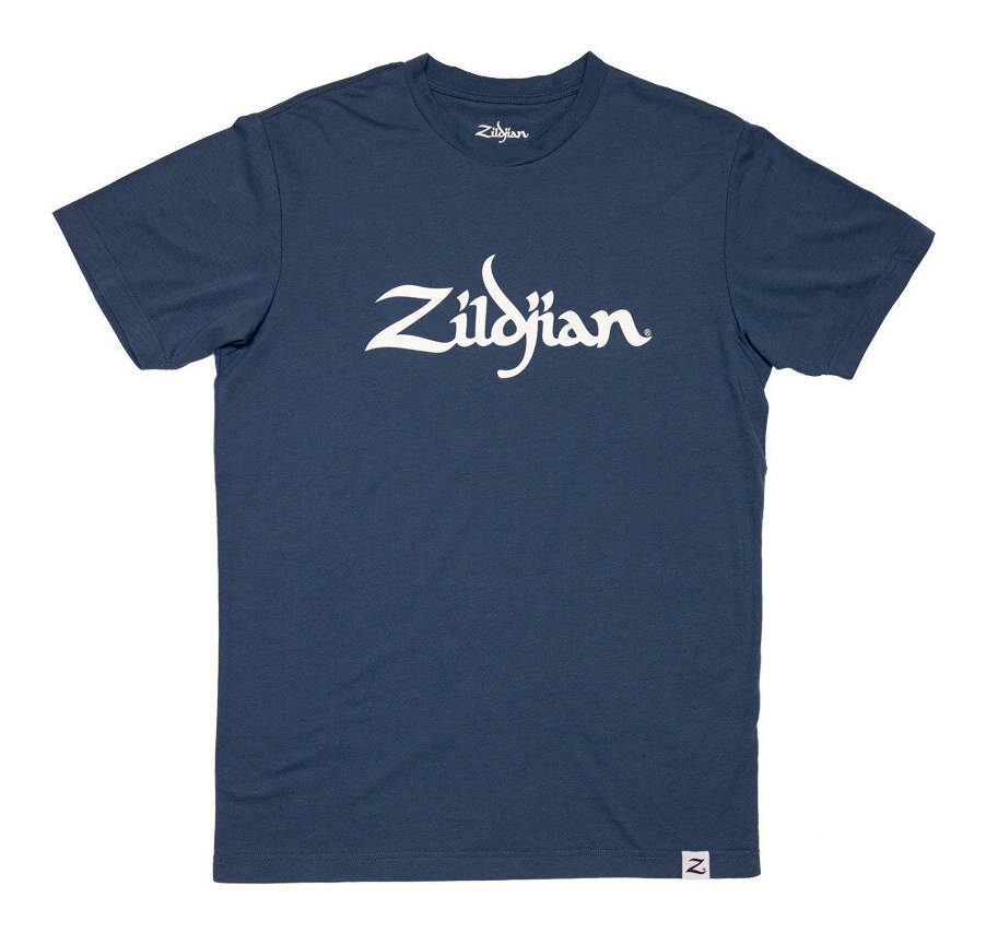 【メール便・送料無料・代引不可】Zildjian ZATS0064 スレート(ブルー系) [XLサイズ] ジルジャン クラシックロゴ Tシ…