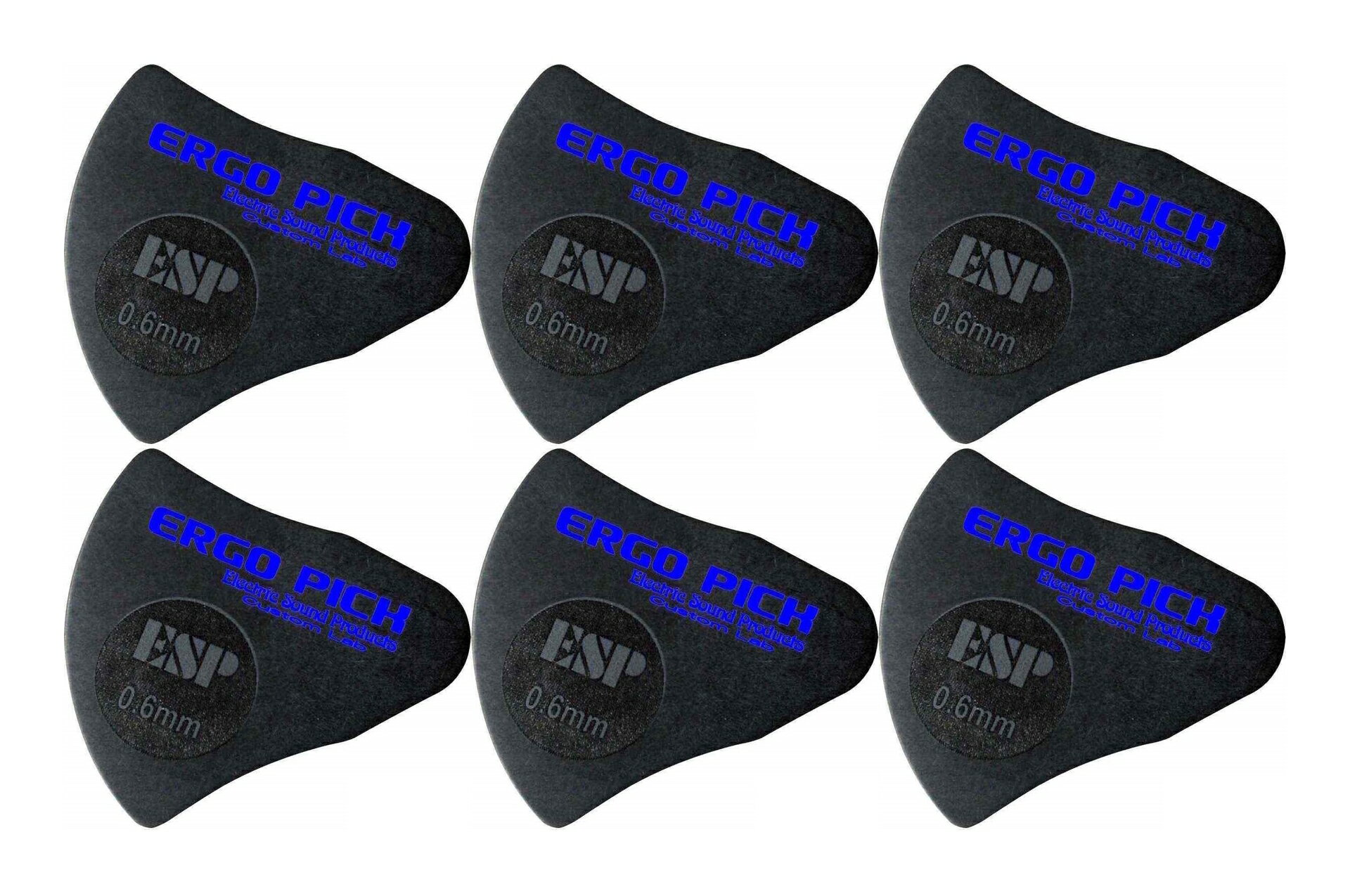 三角胸罩和內褲 - 【メール便・送料無料・代引不可】【6枚セット】ESP ERGO PICK 06 [0.6mm] 人間工学に基づいて設計された新発想 ピック