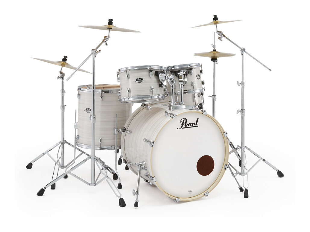 【送料込】Pearl EXX725S/C-2CSNN No.777/スリップストリームホワイト Exportシリーズ ドラムセット 2シンバル仕様