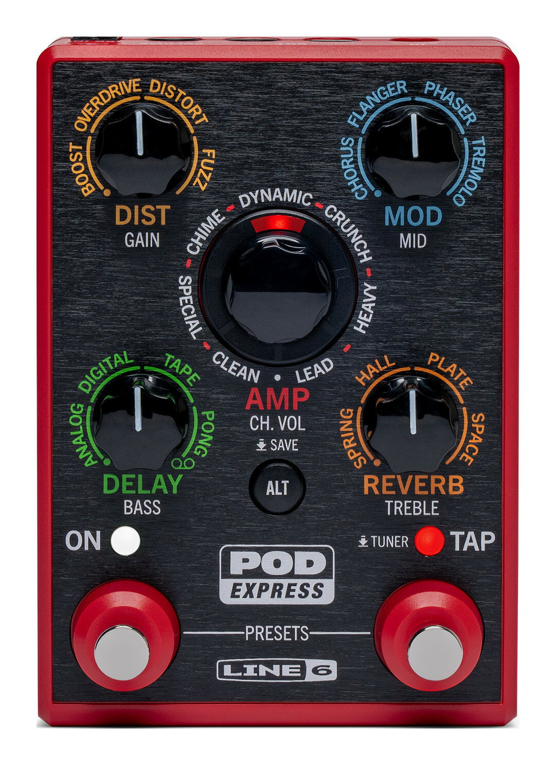 【ご予約商品:5/17発売】【送料込】LINE6 POD Express Guitar ギター用 アンプ/エフェクト プロセッサー