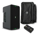 【送料込】Mackie ShowBox/専用バッグ+フットスイッチ付 バッテリー駆動 2系統楽器入力 エフェクト内蔵 オールインワン PAシステム